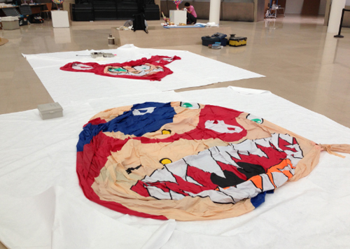 Japanese Artist Takashi Murakami Exhibits Superflat Art in Dubai